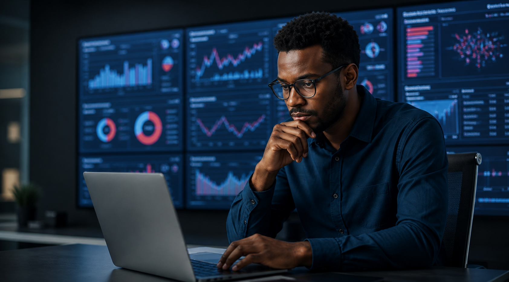 Professional conducting advanced root cause analysis using data and analytical tools